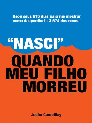 cover image of "Nasci" Quando Meu Filho Morreu